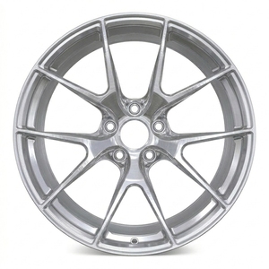 Cerchi Forgiati VS5RS Argento Lucido Spazzolato 18 19 20 <span class=keywords><strong>21</strong></span> Pollici Deep Dish a <span class=keywords><strong>5</strong></span> Razze a Y Design Sportivo da Corsa 5x120 5x112 per BMW M2 E39 - Product Image 1