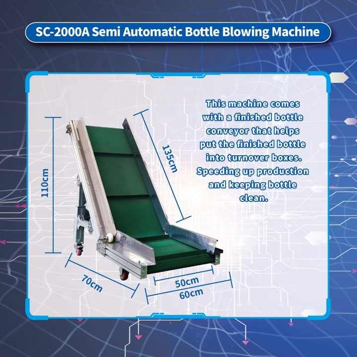 Preform Loading Automatic 4 Cavity PET Bottle Blowing Machine