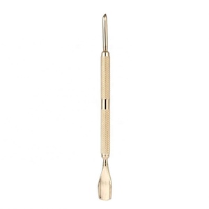 Repousse cuticules en acier inoxydable, cuillère repousse cuticule, outil de manucure, poussoir <span class=keywords><strong>à</strong></span> ongles en <span class=keywords><strong>métal</strong></span>, 1 pièce - Product Image 3