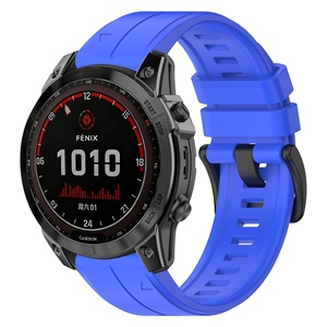 <span class=keywords><strong>Bracelet</strong></span> en silicone <span class=keywords><strong>Quickfit</strong></span> 22 mm 26 mm pour Garmin Fenix 8/7X/6X/5, <span class=keywords><strong>bracelet</strong></span> pour Garmin 5 Plus, bande souple - Product Image 4