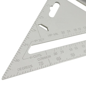 Aluminum Triangle Ruler <strong>Carpenter</strong> Woodworking Measuring <strong>Tool</strong> Industrial &amp; DIY Grade - Product Image 1