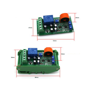 Sensore di Corrente AC a Effetto Hall Taidacent 0-5A/10A/20A/50A/100A, Modulo Relè per Rilevamento e Protezione da Sovracorrente - Product Image 3