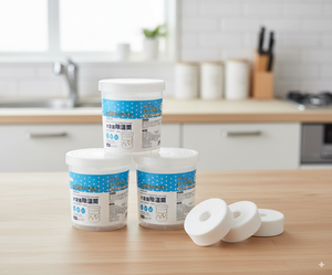 Comprimés de <span class=keywords><strong>recharge</strong></span> absorbants d'<span class=keywords><strong>humidité</strong></span> au chlorure de calcium non toxique, enregistrés REACH, 80%+ d'ingrédient actif, CAS 10043-52-4, Code HS - Product Image 3