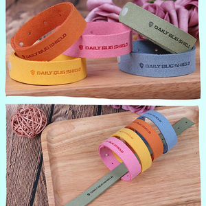 Colorido impreso logotipo personalizado Anti-mosquitos pulseras de silicona - Product Image 3
