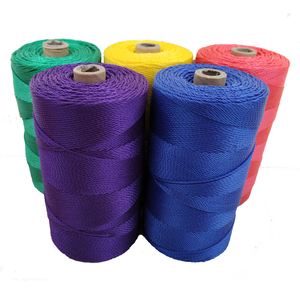 1 Mm 2 Mm Kích Thước 3 Sợi Xoắn Màu Đỏ Polypropylene Nylon Poly Twine Gạch Xây Dựng Twine Mason Twine - Product Image 1