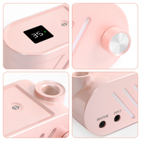 Prix de gros d'usine 35000 tr/min équipement de perceuse à ongles couleurs rose/gris meulage puissant exfoliant perceuse à ongles de bureau