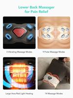 Machine de ceinture de Massage électrique orthopédique de vente chaude pour le masseur de taille de soulagement de douleur dorsale