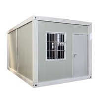 Maison conteneur préfabriquée anti-corrosion à assemblage par boulons, démontable, pour bureau extérieur et logement de travailleurs agricoles