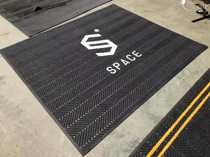Tapis de porte de haute qualité fabriqué en Chine, logo gravé, nouveau tapis de porte Shanghai Hangju <span class=keywords><strong>LG</strong></span>-A06 - Product Image 2