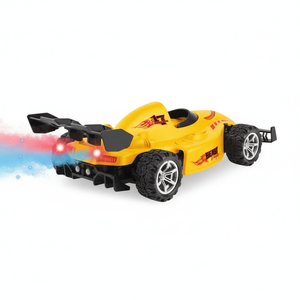 AJB Voiture de course <span class=keywords><strong>RC</strong></span> F1 27 MHz 5 canaux de qualité hobby avec éclairage par pulvérisation, télécommande électrique pour enfants - Certifiée EN71, prête à l'emploi - Product Image 5
