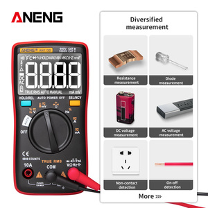 ANENG AN113D 6000 Counts Electrical <b>Meter</b> Transistor Tester <b>Auto</b> Rang Voltage Process Calibrator Aneng An113d - Product Image 3