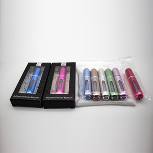 Venta al por mayor personalizar 5ml8ml10ml15ml20ml25ml <span class=keywords><strong>menta</strong></span> <span class=keywords><strong>verde</strong></span> viaje llevar envases cosméticos botella con atomizador rociador para lujo - Product Image 6