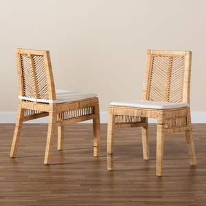 Chaise de salle à manger en rotin design moderne de haute qualité, fabriquée à la main, mobilier durable, cuisine, école, hôtel, vente en gros - Product Image 5