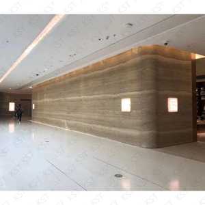 Linh hoạt đá tấm bên ngoài bức tường đá Veneer Chất lượng cao nhân tạo Slate 3D đá Veneer Sheets rammed Trái Đất - Product Image 4