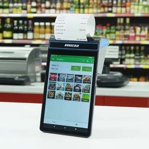 POS Android de mano con impresora de 80mm, escáner de código de barras compatible con <span class=keywords><strong>Loyverse</strong></span> para restaurante minorista - Product Image 1