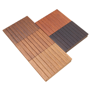 Anti-panneau en bambou carbonisé extérieur abrasif de Decking avec la haute densité - Product Image 2
