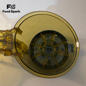 Distributeur d'assaisonnements pour fast-food style KFC, pot à épices pour poulet frit avec base bleue - Product Image 6