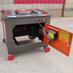 टेराफोर्स gw45a cc rebar Bender, 3kw 380v, मोड़ 4-35 मिमी रिसेड बार, डिजिटल पैनल + व्हील - Product Image 6