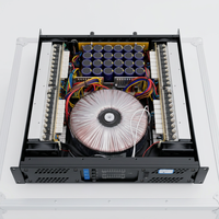 Amplificateur de puissance SIVG classe H, 4 canaux, 1000 W par canal, amplificateur stéréo pour subwoofer, utilisation professionnelle pour la scène et le son.