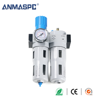 Fournisseur d'usine, séparateur huile-eau pour traitement de l'air, FRC-D-MINI-1/8, régulateur de pression haute pression en deux parties, filtre à air comprimé