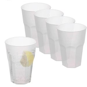 Bicchieri riutilizzabili da 420cc in vetro smerigliato per Mojito, bevande e cocktail - Product Image 6