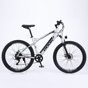 Vélo de montagne électrique Dook 27,5 pouces en alliage d'aluminium avec fourche à suspension et batterie intégrée pour adultes - Product Image 4