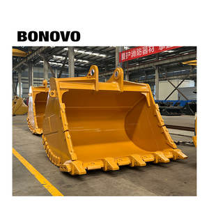 <span class=keywords><strong>BONOVO</strong></span> NM500+Q690 Matériel 17m3 Capacité Extrême Résistance à l'Abrasion Premium Godet à Roche Robuste pour Pelles Minières 6030 - Product Image 3