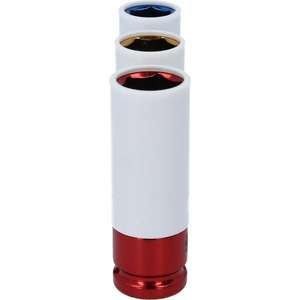 KS TOOLS - 515.1005 1/2'' Aluminium wheel <b>impact</b> <b>socket</b> set (3 pcs) - EAN 4042146032176 <b>IMPACT</b> <b>SOCKETS</b> AND ACCESSORIES - Product Image 5