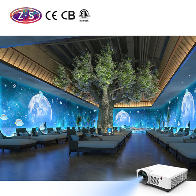 Commercial Immersive Event Space Experience Projection Turnkey Solution Mapping Multi-projector Blending System