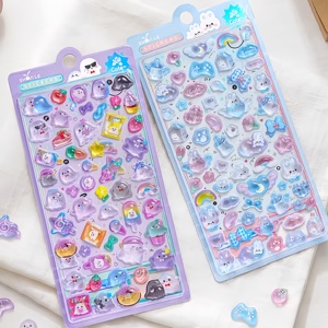 สติกเกอร์การ์ตูน 3 มิติ PVC รูปทรงแปลกตา ติดแน่น ปรับแต่งได้ สำหรับตกแต่งเคสโทรศัพท์ - Product Image 4