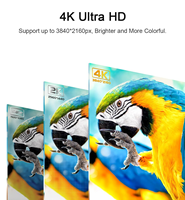 Câble HDMI SYONG 6,6 pieds (2 m) 4K60Hz HDR tressé HDMI 2.0, 18 Gbps haute vitesse avec Ethernet/ARC, ARC, 4K HDTV Moniteur Streaming Media