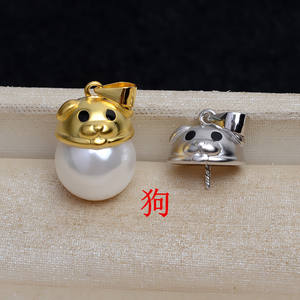 Pendentif du zodiaque en argent S925, 10-12 perles, accessoires de bijouterie avec Rat, Vache, Tigre, Lapin, Dragon, Cheval, Mouton, Poulet, Chien, Cochon - Product Image 2