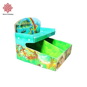 Baoren ที่ทำความสะอาดผิวหน้าเครื่องสำอางปรับแต่งได้อย่างเต็มที่ชั้นวางกระดาษตั้งพื้นแผงร่วมอัดโลโก้ - Product Image 4