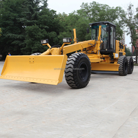 Niveleuse à moteur SINOTO Henan STMG180C, système autopropulsé, moteur, boîte de vitesses, pompe à engrenages, faible coût d'entretien, diamètre de travail de 3965 mm