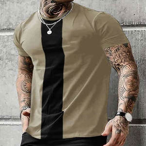 <span class=keywords><strong>Magliette</strong></span> personalizzate con stampa di alta qualità pieghevoli da uomo - Product Image 1