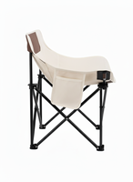 Fournisseur fiable, chaise pliante en métal durable, chaise de camping portable pour l'extérieur, de bonne qualité