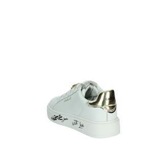 Zapatillas Deportivas para Niña Gaelle Paris, Blancas y Doradas, con Suela Gruesa y Diseño de Amor - Product Image 2