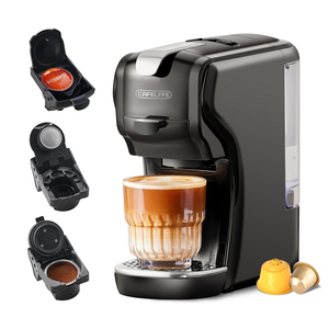 Cafetera de Cápsulas DG*, Cafetera Eléctrica Ecológica, Mini Cafetera con Carcasa de Plástico Resistente, Ideal para Uso en Hoteles - Product Image 1