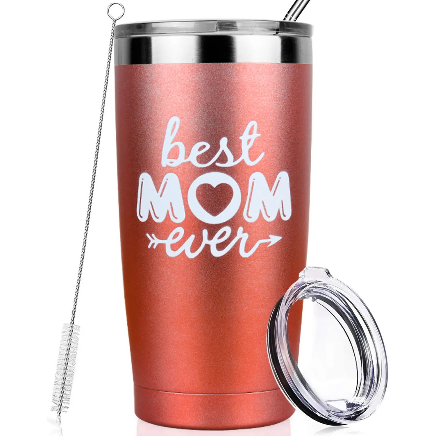 Best Mom Ever 304 stainless steel insulation double vacuum 20OZ car tumblers cups mothers day gift set ideas