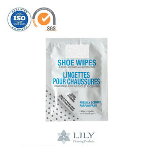 Chăm Sóc Giày Dùng Một Lần Sneaker <span class=keywords><strong>Wet</strong></span> Wipes/Giày Làm Sạch Ướt Mô <span class=keywords><strong>Hot</strong></span> Bán Cá Nhân/Đóng Gói Duy Nhất - Product Image 1