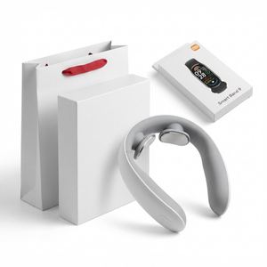 Wholesale Custom Logo Neck Massager & <b>Smart</b> Band Gift Set Portable Massager Fitness Tracker for Business Event Promotional Gifts - Product Image 1