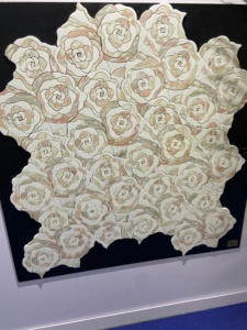 Sevilla Carrara blanco Waterjet mármol mosaico agua chorro corte mármol mosaico dolomita nácar Waterjet mármol mosaico - Product Image 4