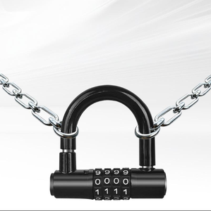 Serrure en <span class=keywords><strong>U</strong></span> électromobile étanche <span class=keywords><strong>moto</strong></span> batterie voiture anti-dérapant vélo roue avant antirouille casque serrure de sécurité en forme de <span class=keywords><strong>U</strong></span> - Product Image 3