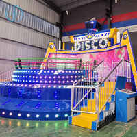 Emozionante Giostre BigJoys Flyer Disco Tagada a Prezzo Conveniente, 6 Posti, per Interni/Esterni, 1 Anno di Garanzia, in Vendita per Parchi Divertimento