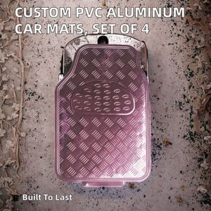 Tapis de sol de voiture de luxe personnalisés en PVC de haute qualité Guto, épaisseur 2 mm, ensemble complet de 4 pièces, ajustement universel pour voitures - Product Image 2