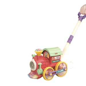 Zugförmige Seifenblasenmaschine Kinderspielzeug Vollautomatischer Seifenblasen-Erzeuger Ungiftig Baby Neues Outdoor-Modell - Product Image 1