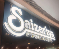 Letreros Comerciales Personalizados 3D de Alto Brillo, Precio al por Mayor, Tablero Publicitario LED Impermeable