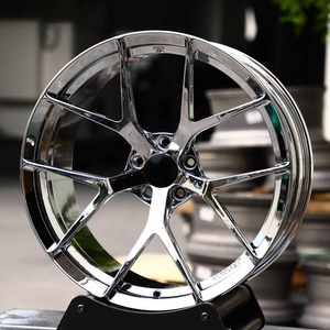 Ruedas LZT-2693 FI-R Cromadas Forjadas para Autos <span class=keywords><strong>BMW</strong></span> M2 F80 F90 <span class=keywords><strong>E46</strong></span> E92 M3 M4 F30 G30 G80 330i 340i 540i M550i - Product Image 2