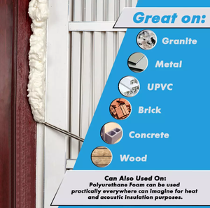 โฟม PU สำหรับหลังคา ราคาดีที่สุดจากจีน กาวติดตั้งประตูและหน้าต่างอย่างมืออาชีพ ผู้ผลิตโฟม PU สารเคมีโฟม PU โพลีออลและไอโซ - Product Image 5