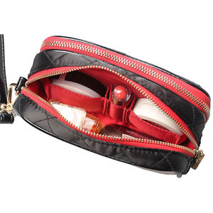 Neceser <span class=keywords><strong>transparente</strong></span> de <span class=keywords><strong>maquillaje</strong></span> con cremallera de vinilo <span class=keywords><strong>transparente</strong></span> negro, de cuero de pequeño neceser Pvc, Maleta de <span class=keywords><strong>maquillaje</strong></span> - Product Image 3